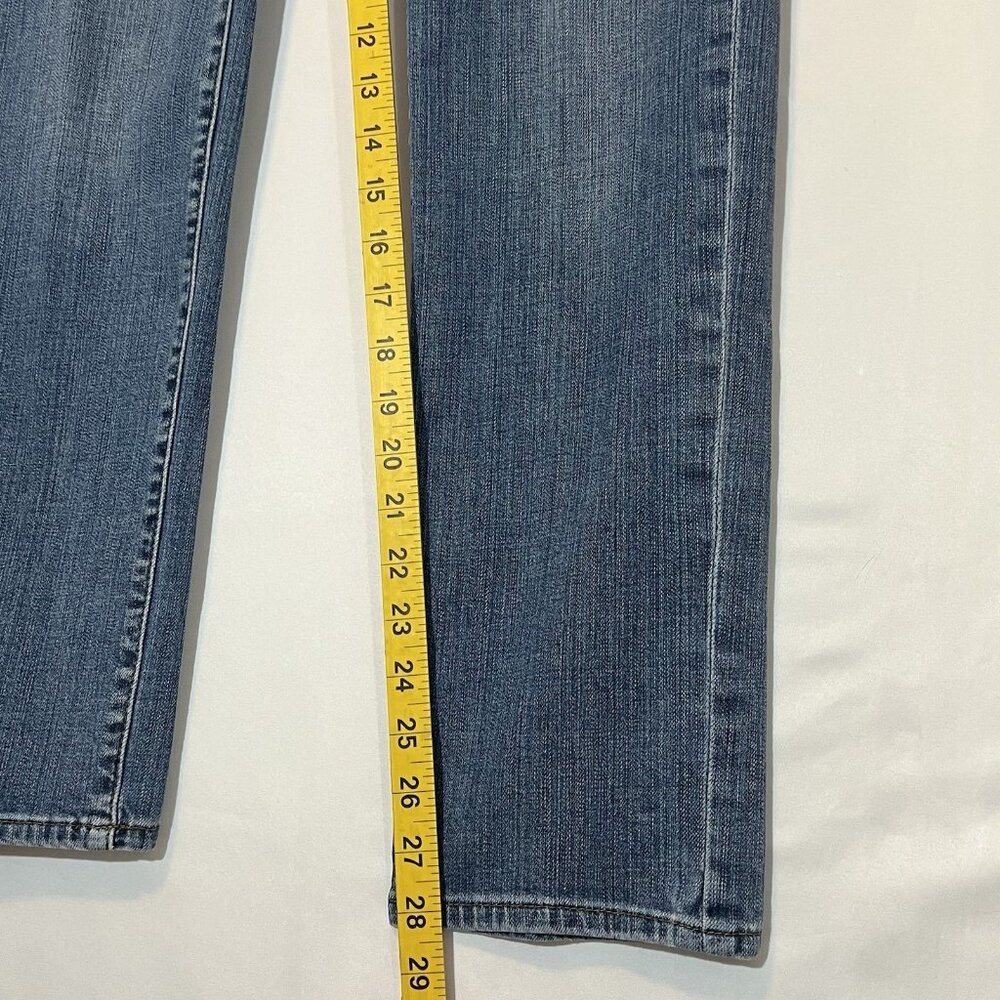 Kut From The Kloth Jeans Women's 8 Blue Catherine Boyfriend Straight Mid Rise - Picture 6 of 16